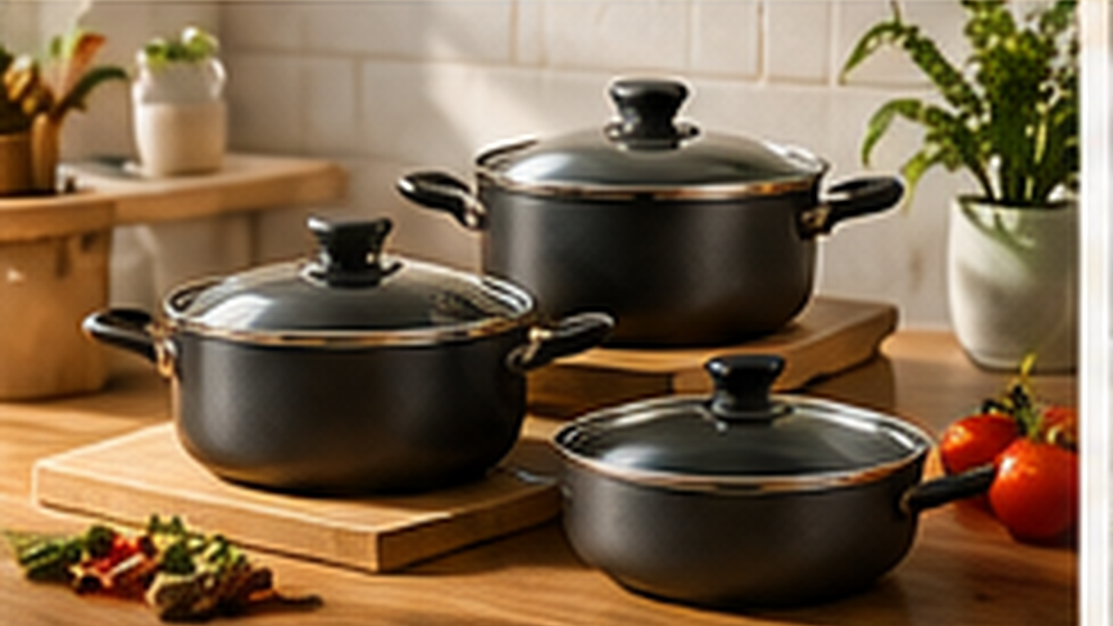 Cocina ordenada con cajón y despensa de uso diario.